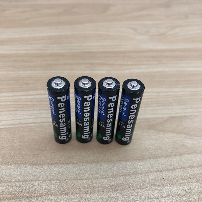 Batteria usa e getta da 60 pezzi batteria da 1,5 v batterie al carbonio AAA sicuro forte a prova di esplosione batteria da 1.5 Volt AAA UM4 Batery No Mercury