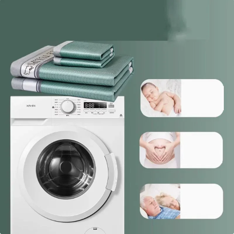 New Stain Silky Touch Sleeping Soft Mat Folding Breathable Cooling Mattress Topper for Summer Air Conditioning Bedding Sheet