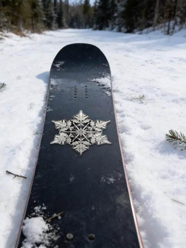 Snowboard Stomp Pad Non-Slip Pentagram Studs Grip Traction Pads for Snowboard Traction Pads Ski Binding