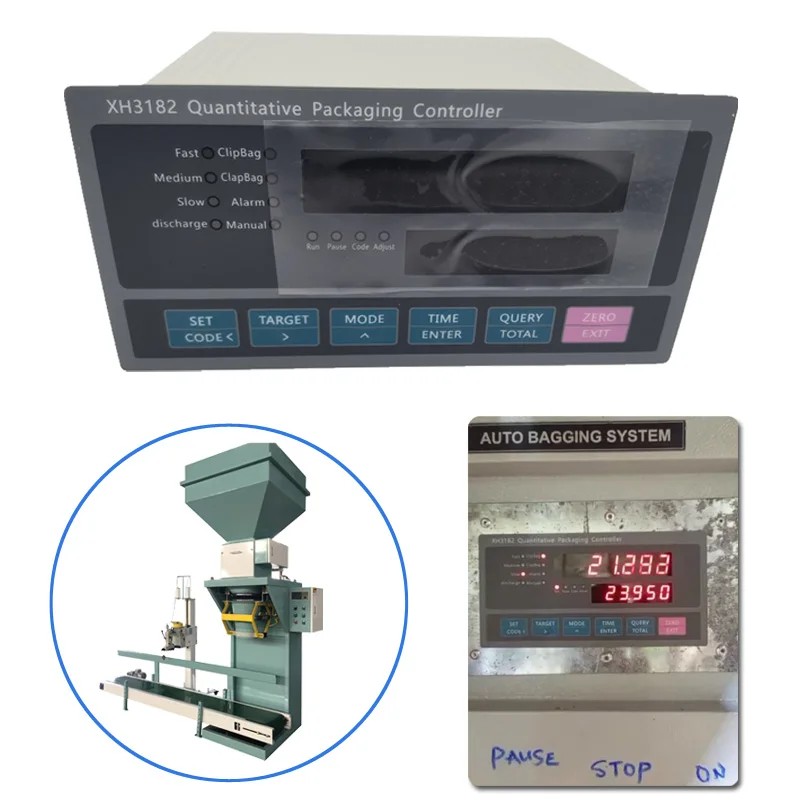 

Packing Scale Indicator Industrial Weighing Single Hopper Bagging Scale Controller for Filling Batch System