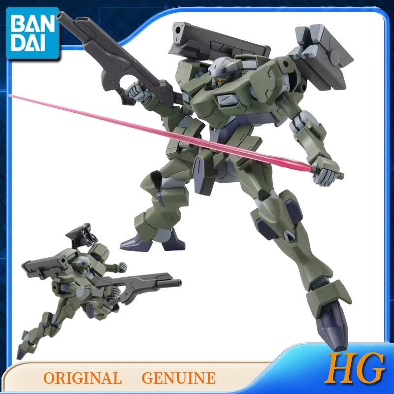 Bandai-Figuras Originais de Ação HG Genuínas para Crianças, Ornamentos de Modelos, Brinquedos Anime, Presente, Ornamentos, O WORT EM MERCURY GUNPLY, ZOWORT