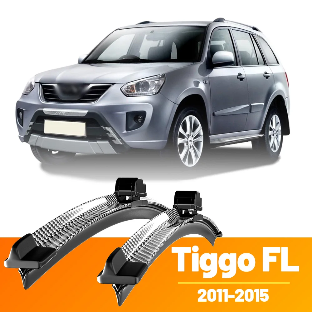 2 stücke Frontscheibe Scheibenwischerblätter Carbon Faser Scheibenwischer Für Chery Tiggo FL 2011-2015 2012 2013 2014