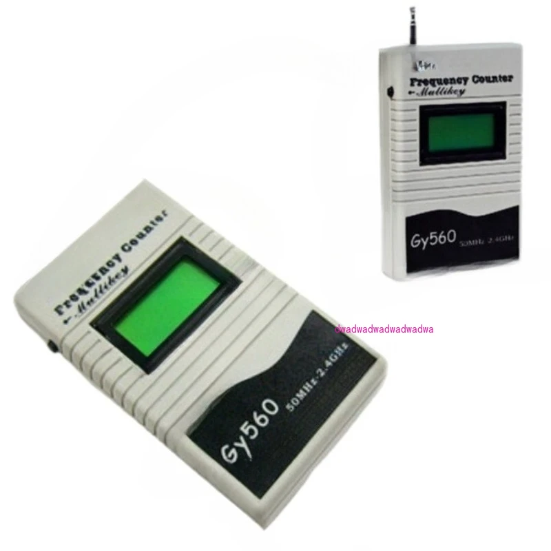

GY560 Frequency meter Counter tester for Two-Way Radio Transceiver GSM 50MHz-2.4GHz 7 DIGIT LCD Display with Signal Meter