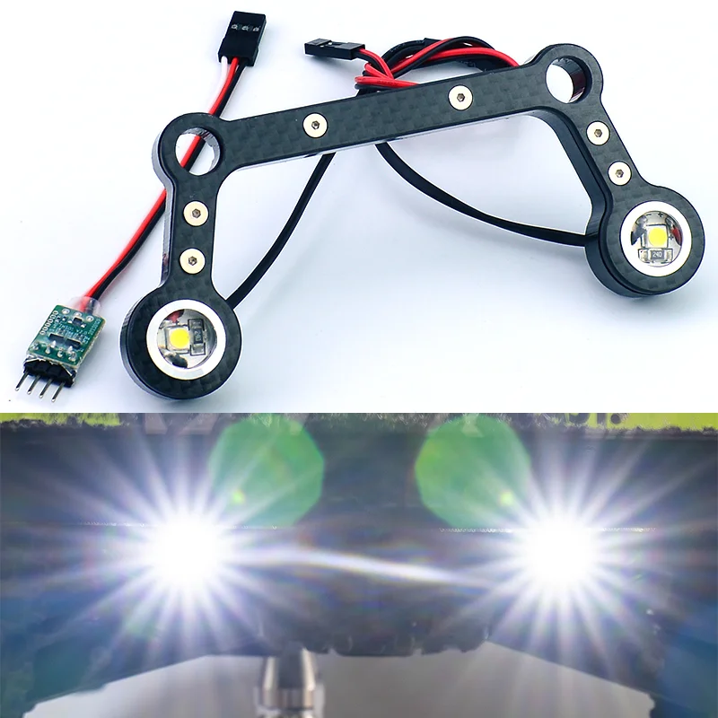 

Светодиодные передние прожекторы для 1/7 Arrma MOJAVE 6S EXB RC Short Course Trucks Car