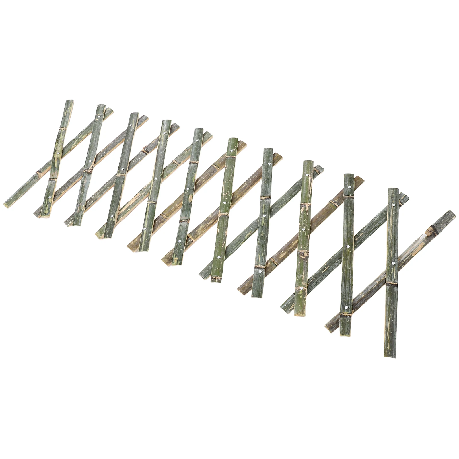 

Bamboo Decorative Fencing Artificial Trellis Screening Telescopic Lattice Garden Border Fence Outdoor Privacy Fence Expandable