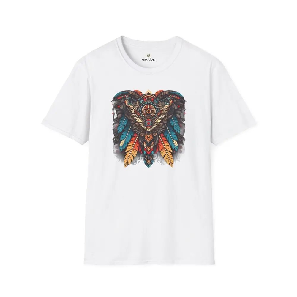 Intricate Tribal Owl T-Shirt - Vibrant Bohemian Design Unisex T-shirts For Men Women Summer Tees Cotton Luxury Brand