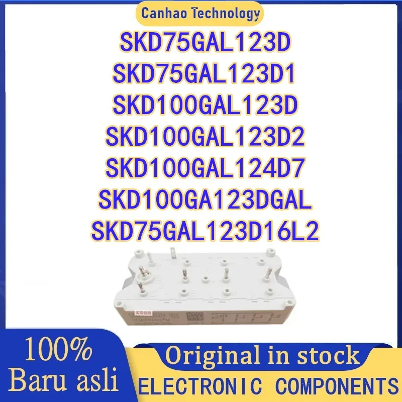 

Module IGBT SKD75GAL123D SKD75GAL123D1 SKD100GAL123D SKD100GAL123wiches SKD100GAL124D7 SKD100Income 123DGAL SKD75GAL123D16inj An