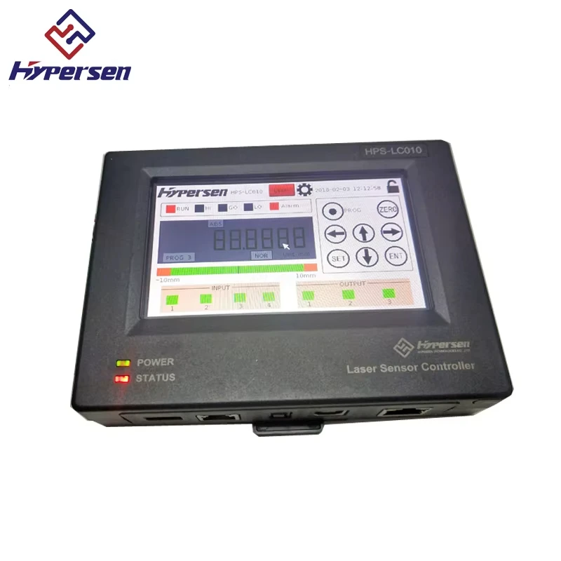 เซ็นเซอร์ HPS-LC010แบบเลเซอร์สามเหลี่ยมไฮเปอร์เซนเซอร์วัดความแม่นยำสูงโมดูลบอกตำแหน่งที่แตกต่างกัน