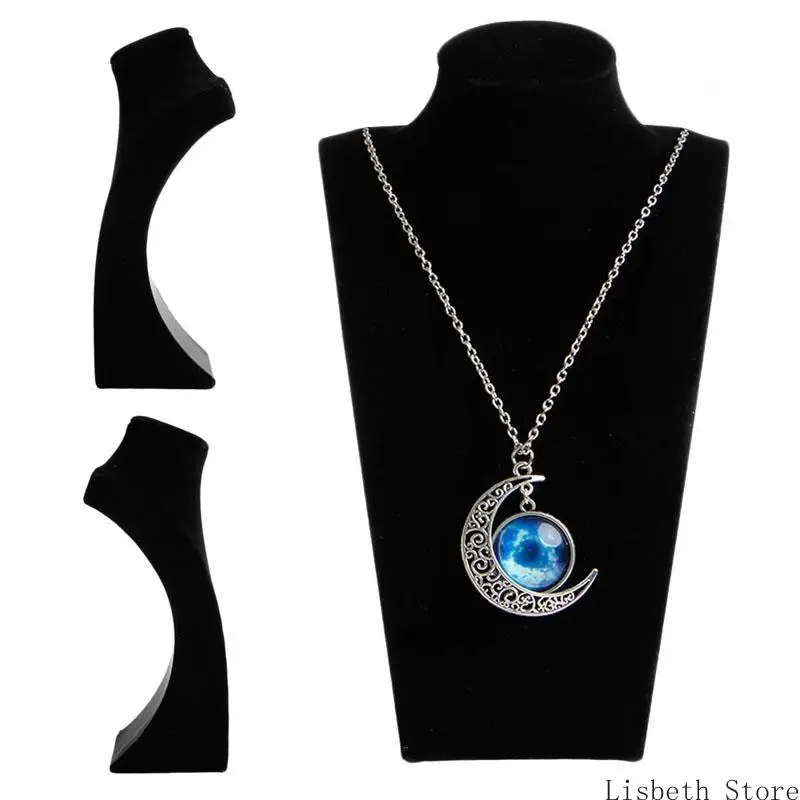 

124A Small Necklace Jewelry Display Model Bust Stand Necklace Displays Rack