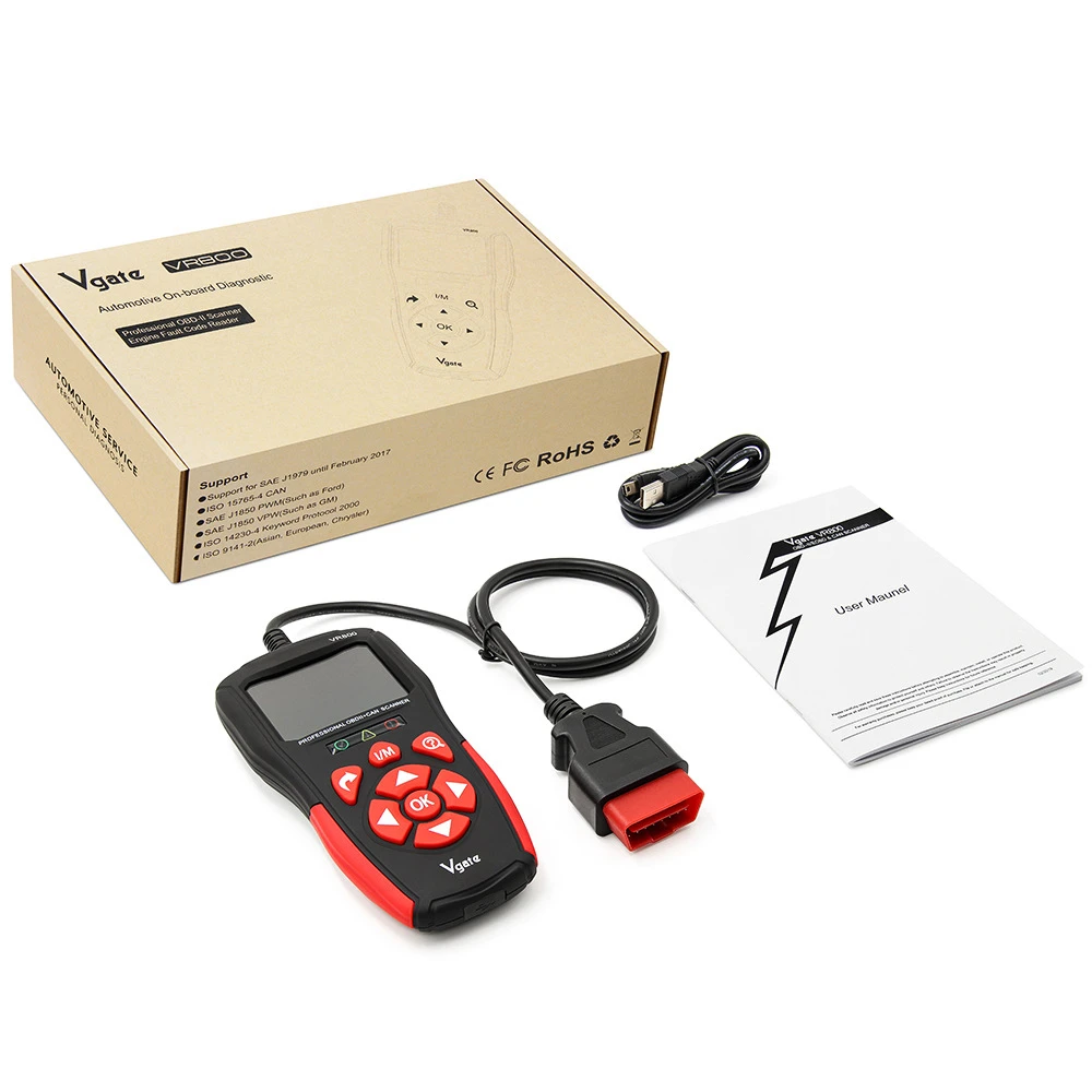 

VR800 OBD2 CAN Battery Tester Code Reader