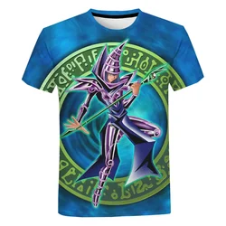 2024 Harajuku felpa t-shirt New Anime Yu Gi Oh 3D Print t-shirt Unisex da uomo estate t-shirt grande moda Casual