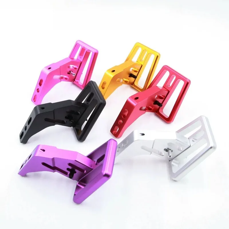 Aluminum Alloy Folding Bike Frame Catch Riser Lightweight Accessory Mount for Elevated Lighting Position