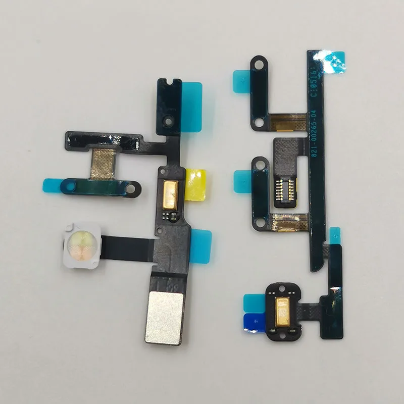 Power Switch On/Off  Volume Button Flex Cable For iPad Pro 9.7 Inch A1673 A1674 A1675 Mute Key Flashing Light With Microphone