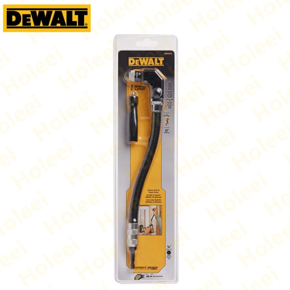 

DEWALT DWARAFS Right Angle Flex Shaft 12"/300mm Electric Drill Screwdriver Universal Flexible Extension Rod Hose Connect Shaft