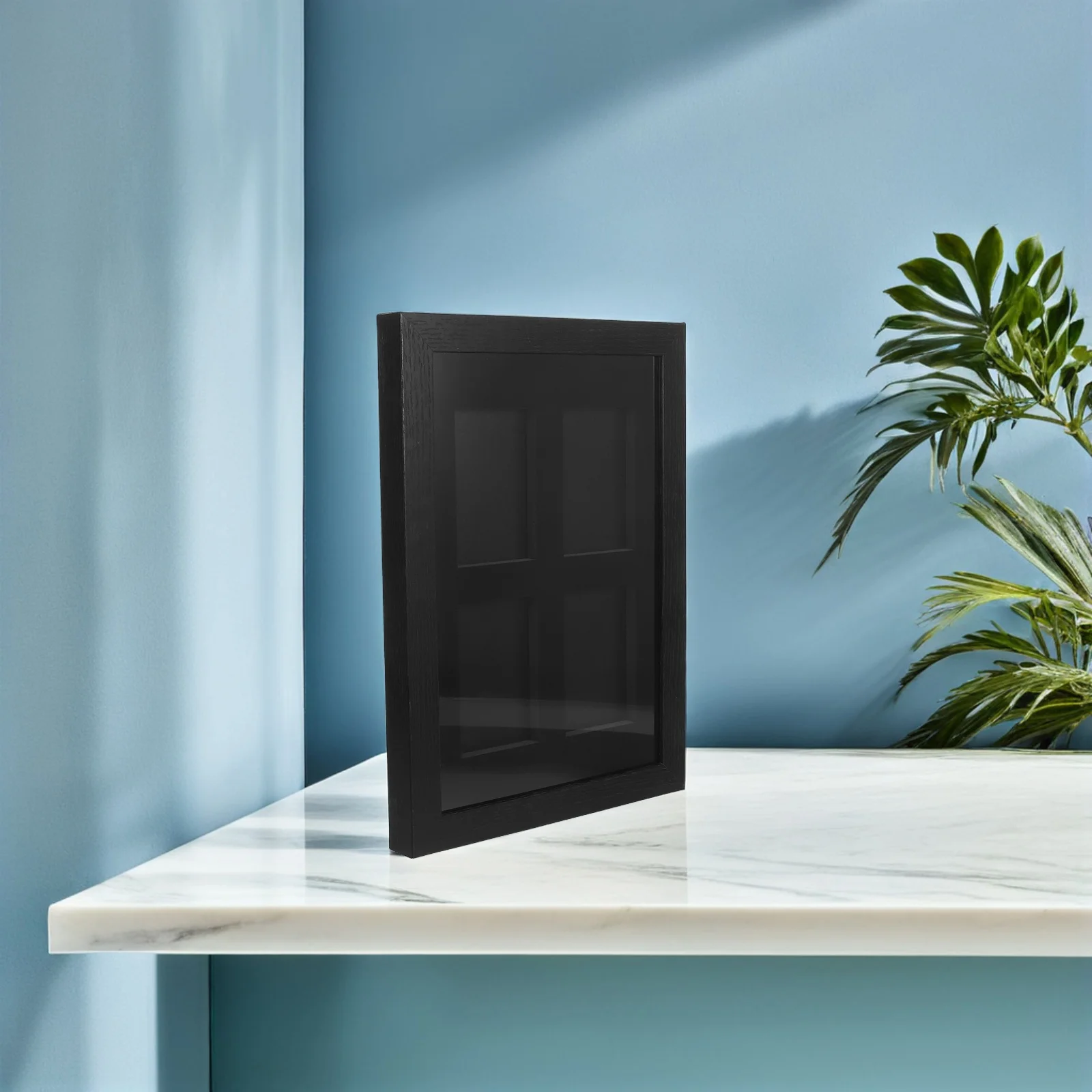 

Trading Card Display Case Wall Mount Frame Acrylic 4-Bay Baseball Card Holder Display Stand for Game Rooms Stores Exhibitions