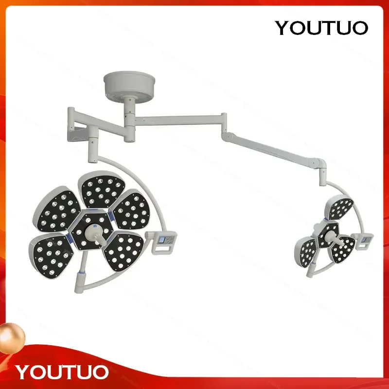 for Medical Emergency Shadowless LED Ceiling Mounted Hospital Operating Light Theater Surgical OP Lamp LED Surgical Light