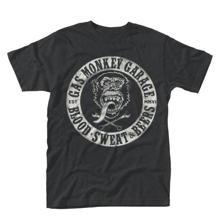Gas Monkey Garage Dallas Texas T-Shirt Cotton Graphic Tee Men Women Summer Streetwear