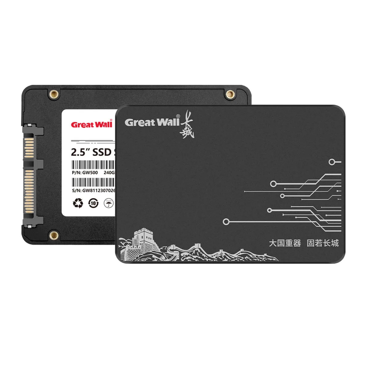 

Внутренний жесткий диск Great Wall 2,5 дюйма SATA SSD Жесткий диск 128 ГБ 256 ГБ 512 ГБ 1 ТБ 2 ТБ 4 ТБ Высокоскоростной твердотельный накопитель для портативных ПК