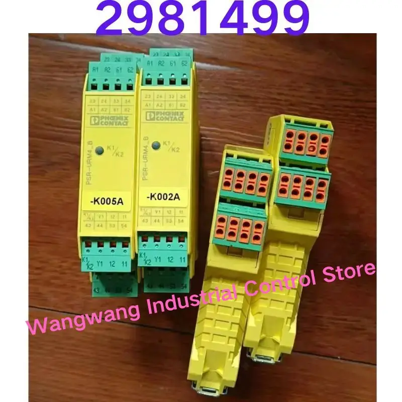Second-hand test OK , 2981499 relay  PSR-SPP-24DC/SDC4/2X1/B