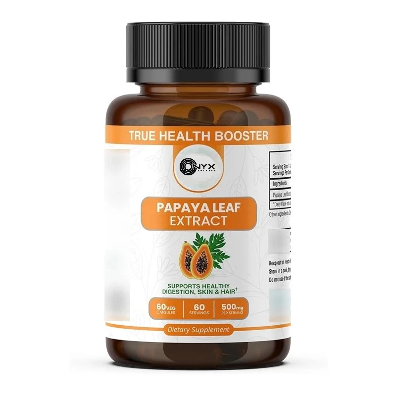 

Экстракт листьев папайи 500 мг, подходит для волос и кожи, поддерживает здоровье пищеварительной и натуральные антиоксиданты на 60 дней.