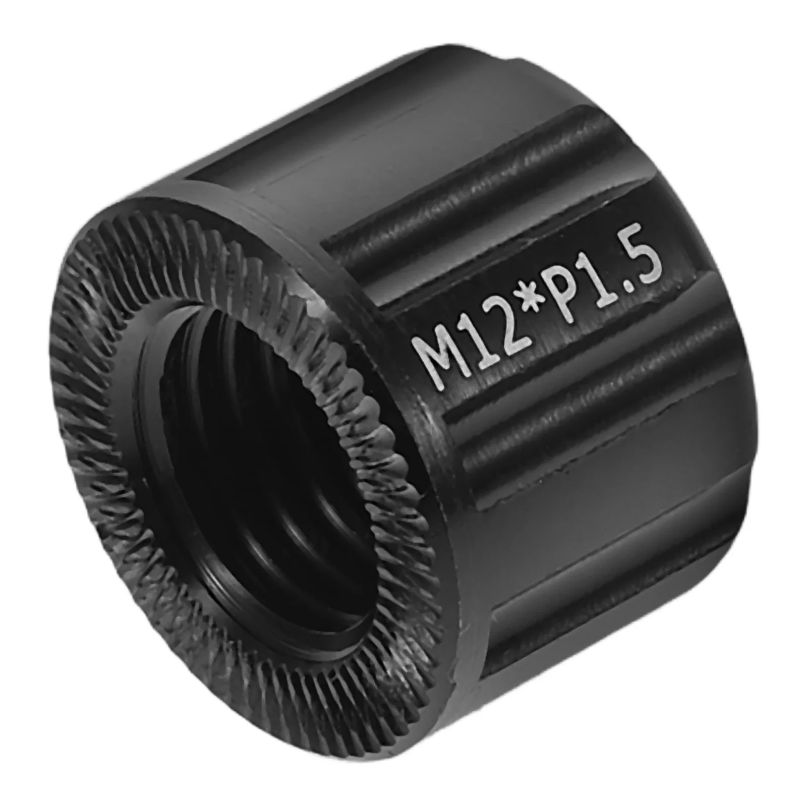 

Bicycle Thru Axle Nut Aluminum Alloy Rear Fork Axle Nut Easy Install Mountain Motor Bike Wheel Nuts Replacement Parts