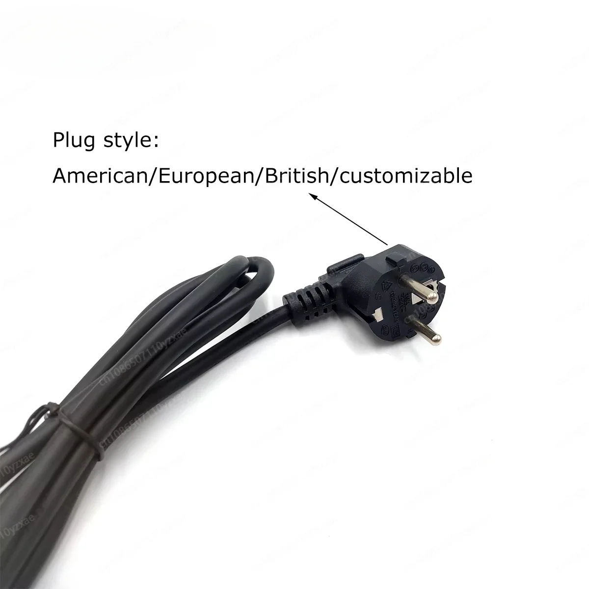 

Аксессуары для оборудования для сценических эффектов, вилка переменного тока длиной 1 метр или нестандартной длины для машин с эффектом тумана, силовая резьба