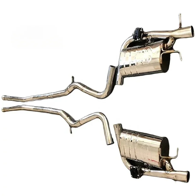 Stainless Steel Exhaust Pipe System, Electronic Valve for Mercedes-Benz S-Class, S63, W222, 4.0T, High Quality