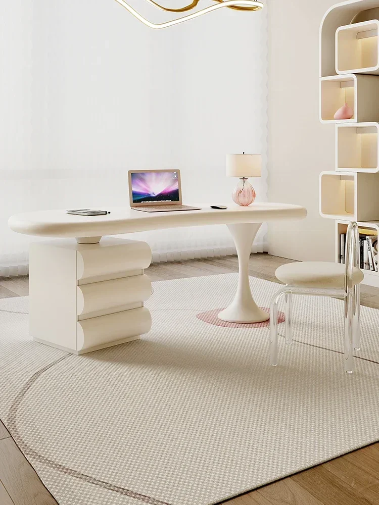 

Home French Entry Lux Simple Desk Designer High Sense Computer Desk
