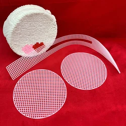 Knitting Weaving Plastic Mesh Sheet DIY Sewing Woven Bag Accessories Purse Making Supplies Crochet Projects