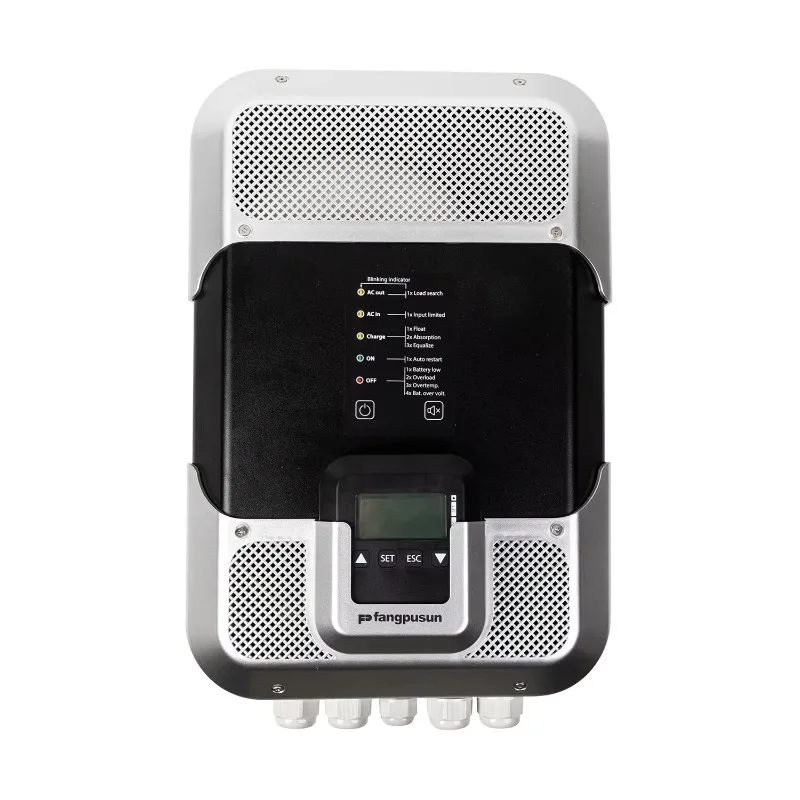 

Hybrid Inverter Charger AC Transfer Switch High Surge AC Coupled Battery Charger Power Inverter for Multiple Power Supply