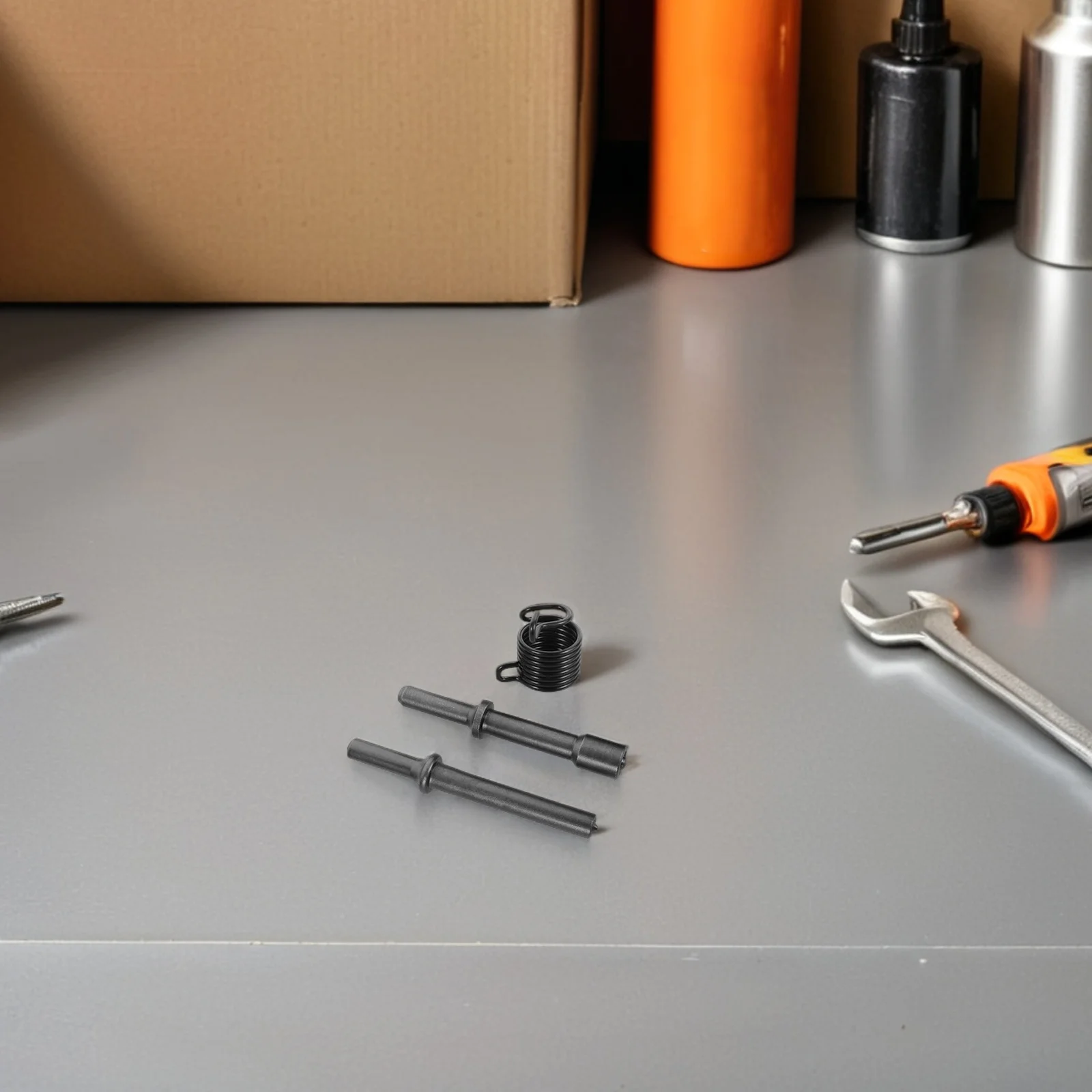 Zestaw pneumatycznych końcówek do młota pneumatycznego, pełne i półpuste głowice nitownicze, wiertła sprężynowe, końcówki do wybijania, zestaw do wygładzania, młot pneumatyczny samochodowy