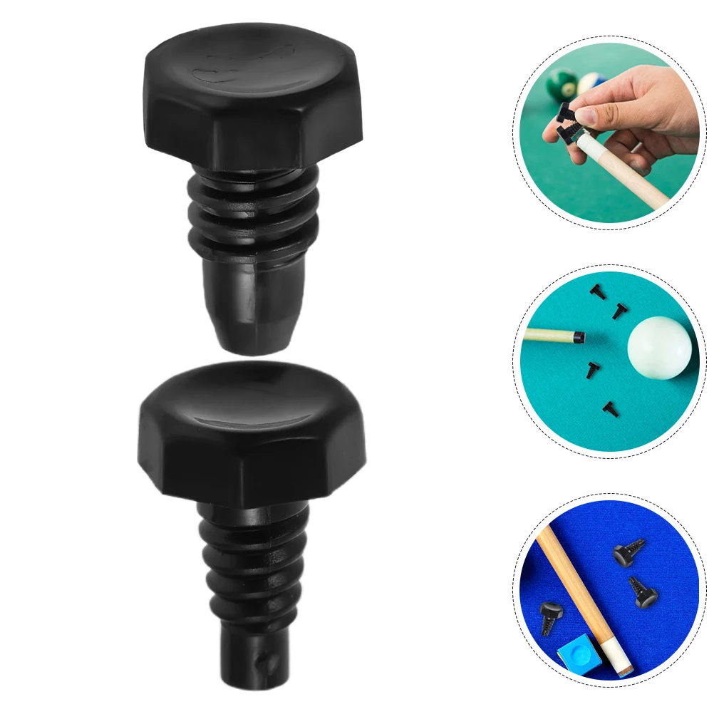 

10pcs Tail Protector Plastic Pool Stick Cover Damage Plastic Tail Protective Resistant Easy Install Pool Cue Cover Durable