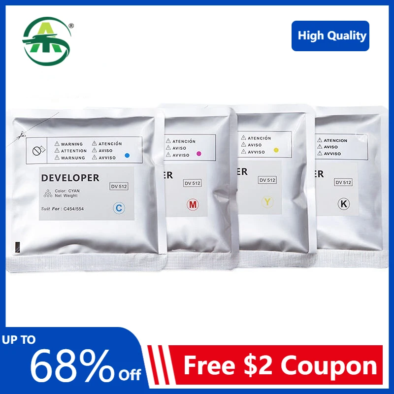 DV512 C224 C284 Developer Powder for Konica Minolta C224 284 364 454 554 C284 C364 C454 C554 C554e High Quality Import