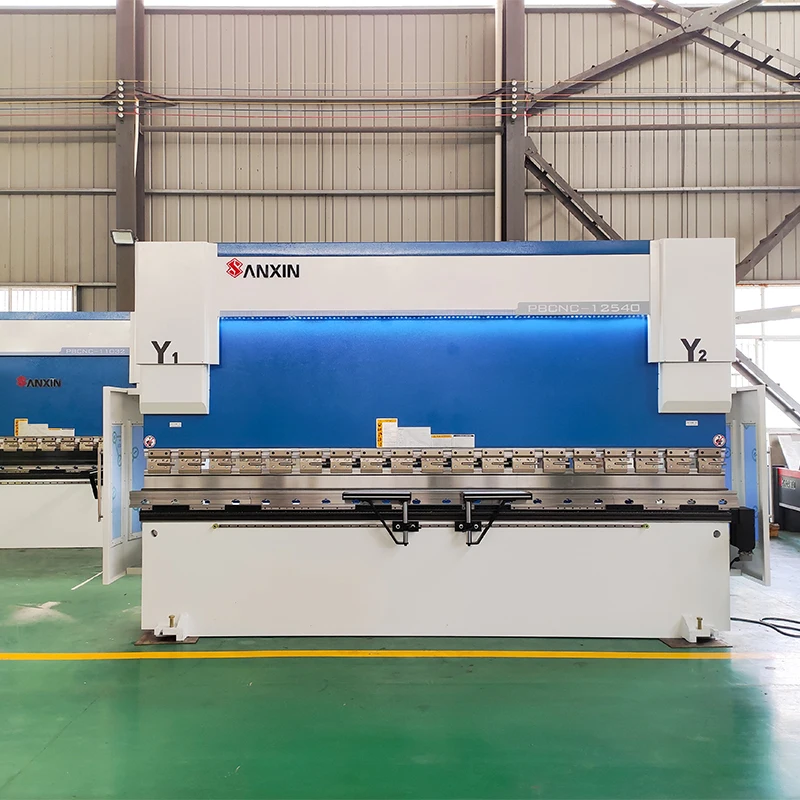 SANXIN Automatic Press Brake Delem DA58T DA66T DA69T Control Press Brake Bending Machine Hybrid Servo CNC Press Brake Machine