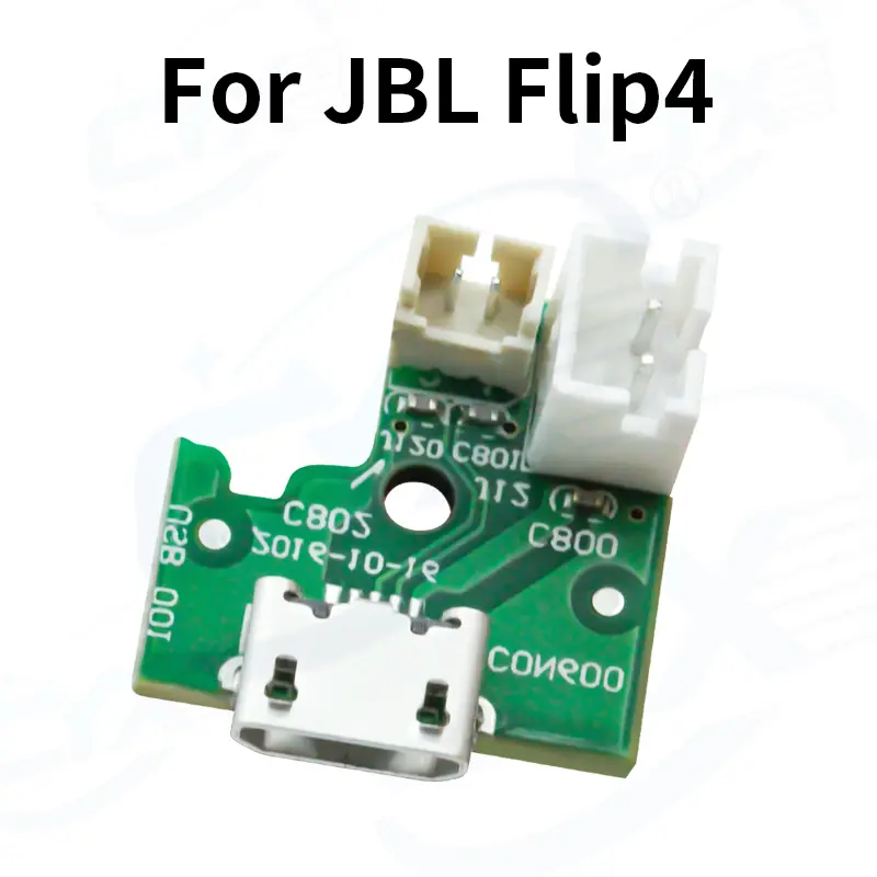 موصل لوحة إمداد الطاقة لمنفذ شحن مايكرو يو اس بي JBL Flip4 TL GG مناسب لمكبر صوت بلوتوث JBL Flip4 GG - 6