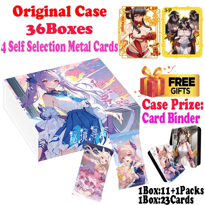 Wholesale 2024 Lastest Witch Searching For The Secret Realm Collection Card Waifu Booster Box CCG TCG Doujin Toys And Hobby Gift