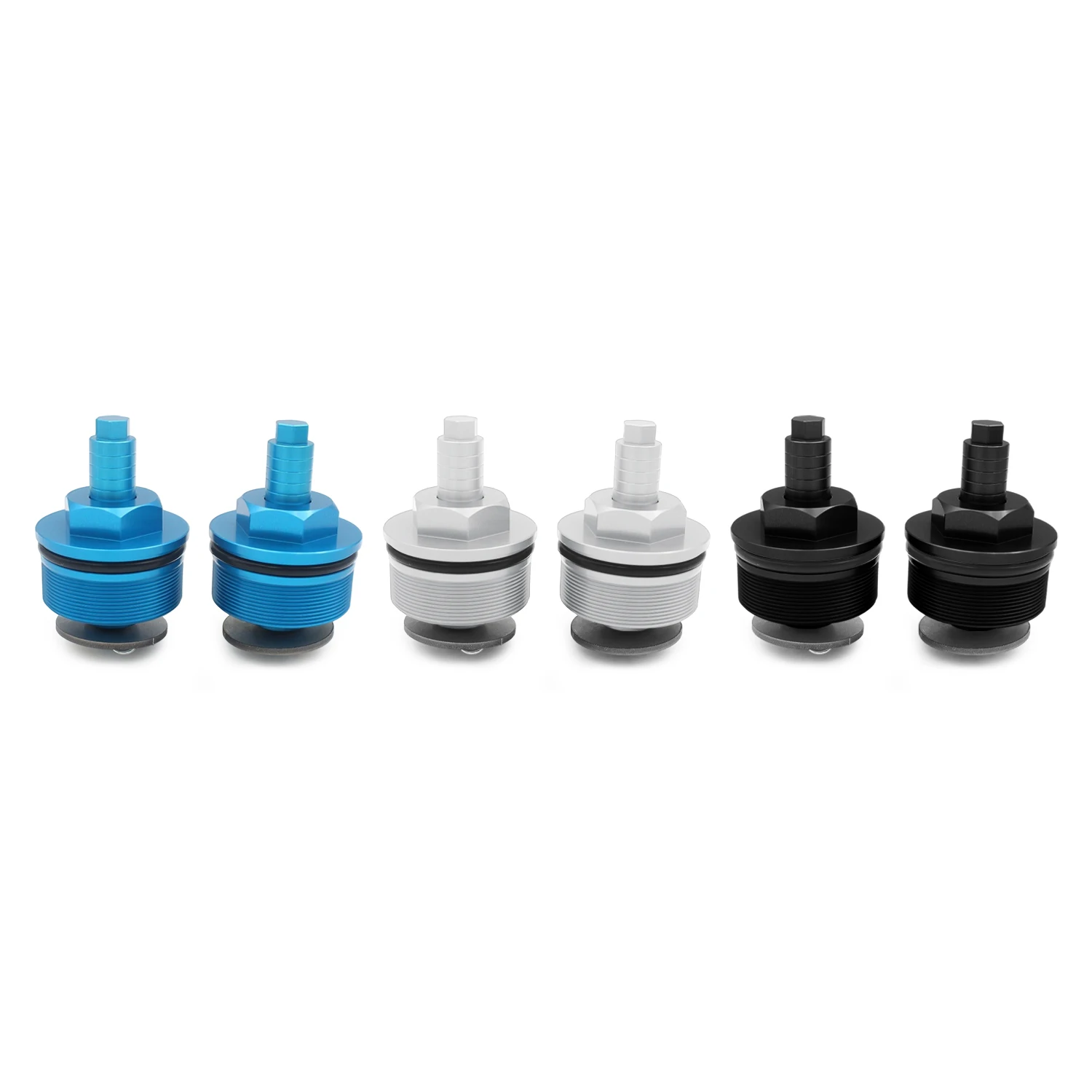 Motorcycle Adjustable Fork Bolts Shock Screws CNC Aluminum Fork Adjuster Cap For CFMOTO 650NK 400NK NK400 NK600 Accessories