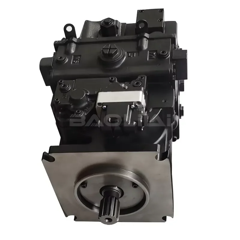 90R075 Hydraulic Pump 90L075 Electric Displacement Control EDC MS Electric Connector Standard Spool Dual Coil 14 - 85
