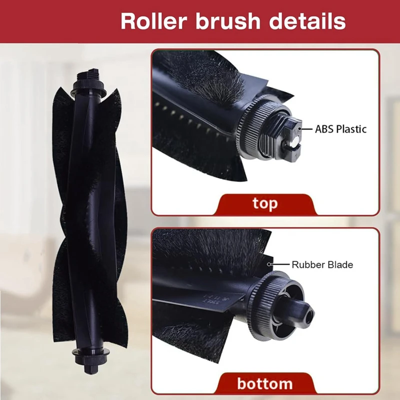 Piezas de repuesto para Robot aspirador Eufy L60/ L60 SES/ L50/ L50 SES, Cepillo Lateral principal, filtro Hepa