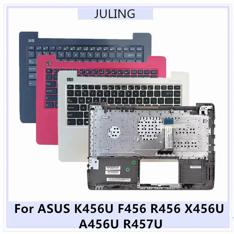 

NEW Original For ASUS K456U F456 R456 X456U A456U R457U Laptop Palmrest Keyboard Bezel with US/UK Language Keyboard