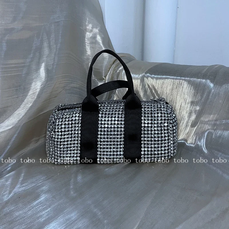 Dinner Party Fashion Crystal Clutch Designer Bag Compact Rhinestone Evening Clutch Bags Casual Daily Handbag Crystal Bag image 5