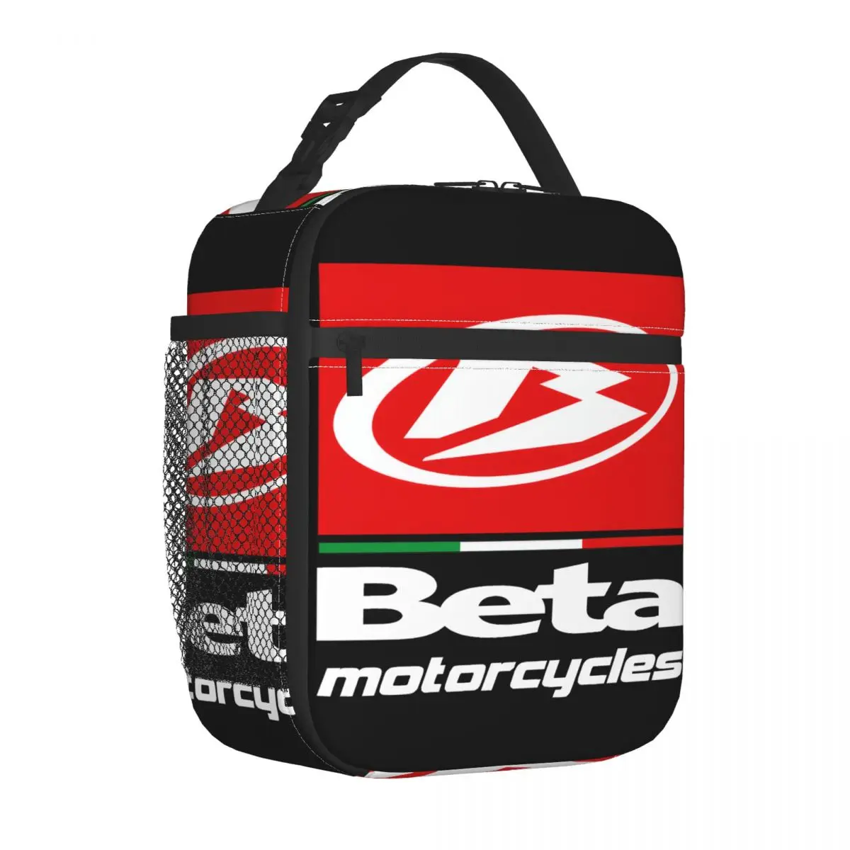 Izolowana torba na lunch Beta Racing Motorcycle Tote Food Handbag