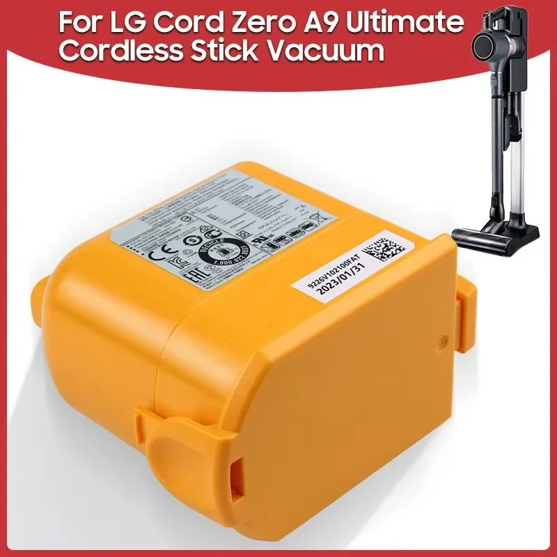 

Battery for LG A9/A9+/PLUS A905M A907GMS A9 MAX A9MASTER2 Vacuum Cleaners
