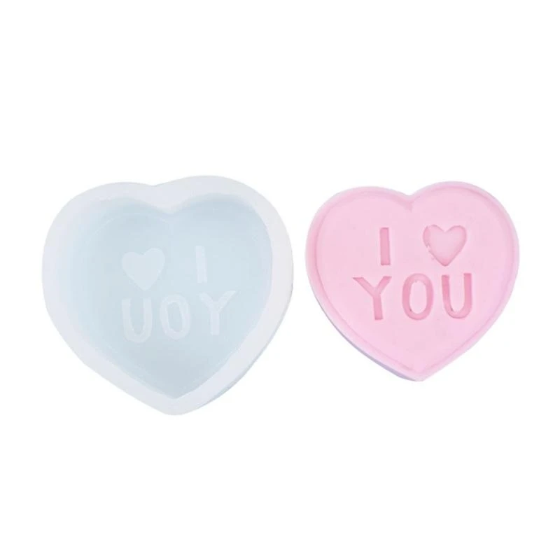 

Heart Silicone Molds Epoxy Resin Mold Soap Mold for Making Craft Supplies