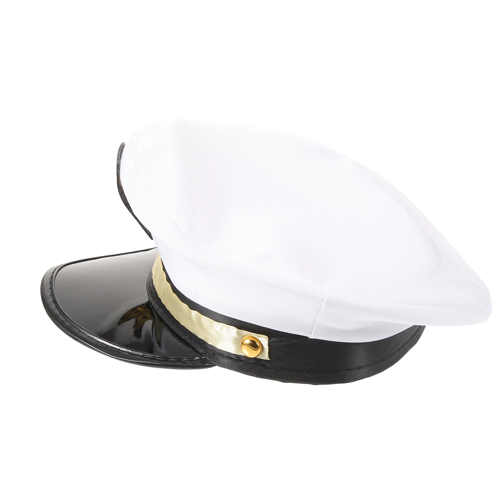 

Top Captain Captain Decoration Hat For Adults Sailor Hat Yacht Boating Party Costume Stage Decorative Accessory