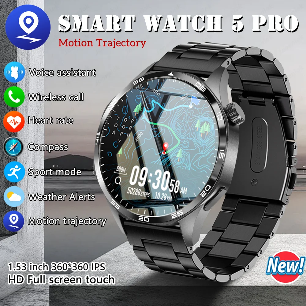 

2025 New Outdoor Classic Smart Watch Men Women Health Sports Mode HD Screen Heart Rate Bluetooth Call IP68 Waterproof Smartwatch