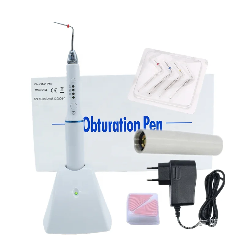 

Dental Endodontic Treatment Equipment Root Canal Filling Instruments Gutta Percha Obturation System Heated Pen with Needles Tips