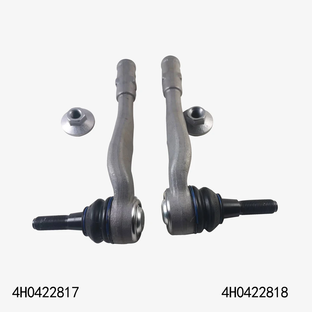 2 pçs puxe a junção de bola da haste para audi a8 s8 2010-2013 4h0422817 4h0422818