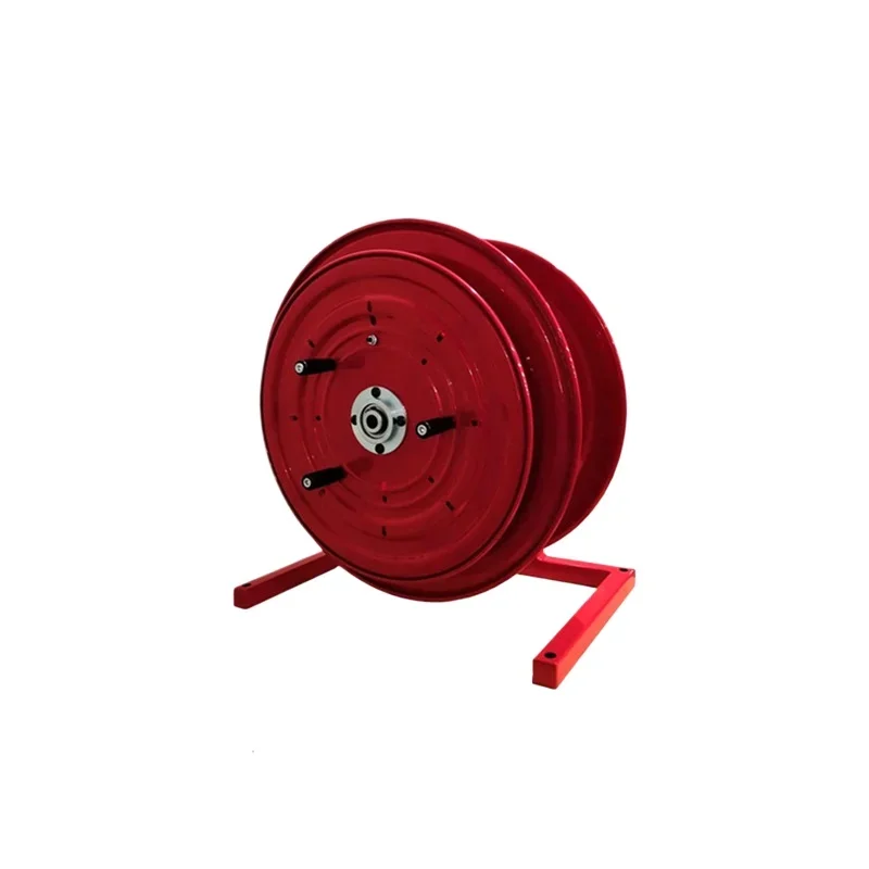 Mobile Manual Cable Reel Power Supply Construction Machinery Cable Reel Heavy Metal Fiber Optic Wire Cable Reel