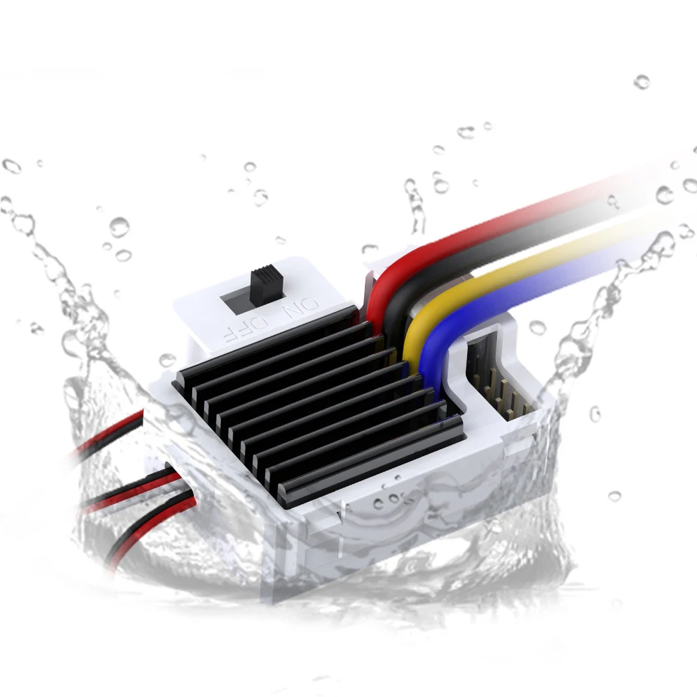 Radiolink مقاوم للماء نحى ESC COOL 9030 90A سرعة تحكم مع 5.5 فولت/3A 7.5 فولت/3A BEC ل Traxxas SCX10 HSP سيارة قارب الزاحف
